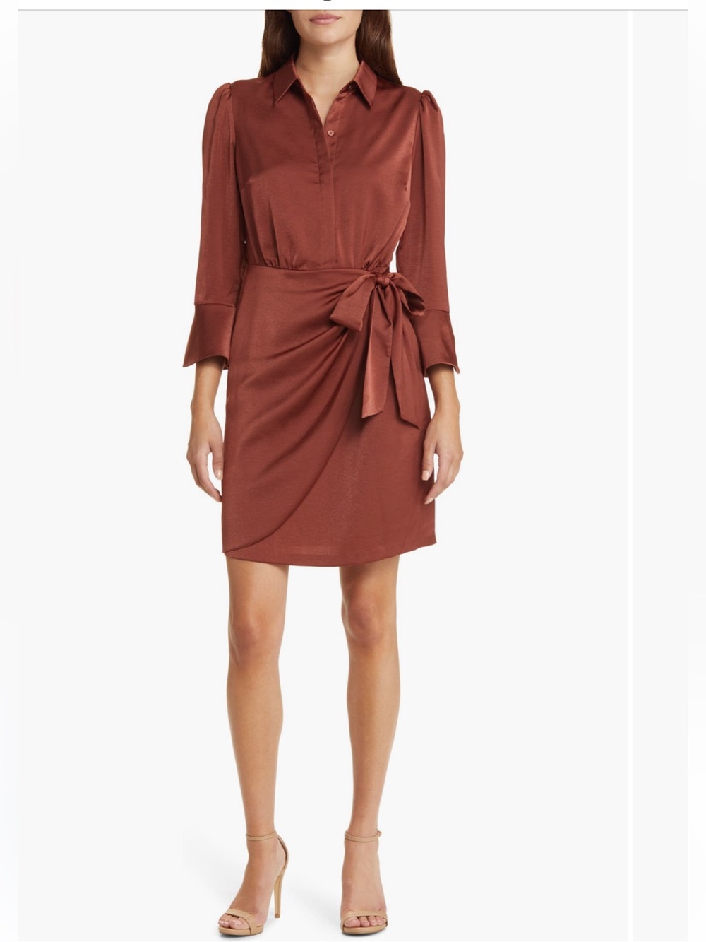 Vince Camuto
Satin Shirtdress(6)